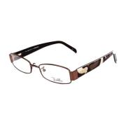 Bruin Metalen Frame Damesbril Emilio Pucci , Brown , Dames