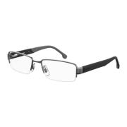 Grijze Metalen Frame Bril Carrera , Gray , Heren