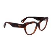 Bruine Acetaatframebril Lanvin , Brown , Dames