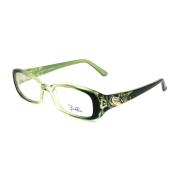 Gradient Groene Plastic Damesbril Emilio Pucci , Green , Dames