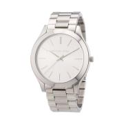 Stalen Quartz Analoog Horloge Zilveren Wijzerplaat Michael Kors , Gray...