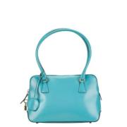 Pre-owned Leather handbags Salvatore Ferragamo Pre-owned , Blue , Dame...