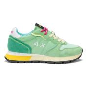 Casual Sneakers voor Dagelijks Gebruik Sun68 , Green , Dames