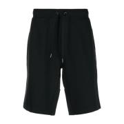 Zwarte Katoenmix Regular Fit Shorts Polo Ralph Lauren , Black , Heren