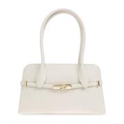 Schoudertas Goccia Medium Furla , Beige , Dames