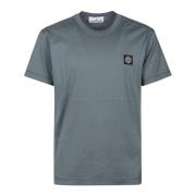 Casual Katoenen T-shirt Stone Island , Green , Heren