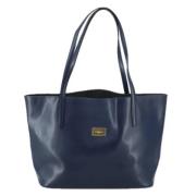 Pre-owned Leather shoulder-bags Salvatore Ferragamo Pre-owned , Blue ,...