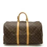 Pre-owned Canvas louis-vuitton-bags Louis Vuitton Vintage , Brown , Da...