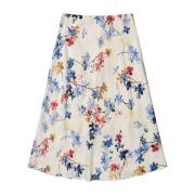 Bloemenprint Rok Carson Stijl Munthe , Multicolor , Dames