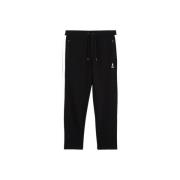 Zwarte Katoen Polyester Regular Fit Broek Polo Ralph Lauren , Black , ...