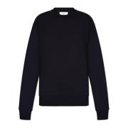 Sweatshirt met logo Ami Paris , Black , Dames