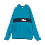 Lichtgewicht Hoodie in Caribische Zee Fila , Blue , Heren