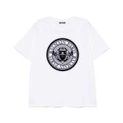 Stijlvolle T-shirts en Polos Balmain , White , Heren