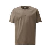 Korte mouw T-shirts C.p. Company , Green , Heren