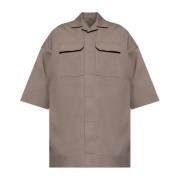 Shirt Magnum Tommy Rick Owens , Gray , Heren