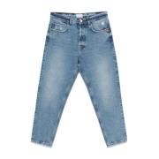 Blauwe Jeans voor ultiem comfort en stijl Amish , Blue , Heren