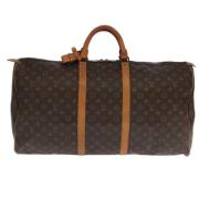 Pre-owned Canvas louis-vuitton-bags Louis Vuitton Vintage , Brown , Da...