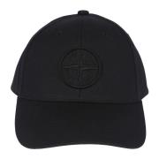 Klassieke Baseballpet voor sportieve stijl Stone Island , Black , Here...