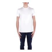 Logo Front T-shirts en Polos Emporio Armani , White , Heren