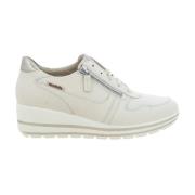 Ecru Abby Perf Damesschoenen Mobils , Beige , Dames