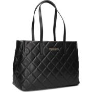 Stijlvolle Zwarte Schoudertas met Gouden Details Valentino , Black , D...