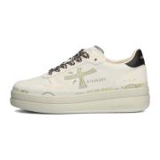 Witte Micol Sneakers voor Vrouwen Premiata , White , Dames