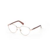 Roségouden Metalen Frame Bril met UV-filter Guess , Pink , Unisex