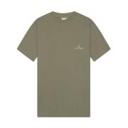 Logo Tee Korte Mouw T-shirt LAW OF THE SEA , Green , Heren