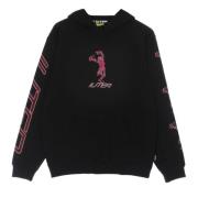 Zwarte Skeleton Hoodie Lange Mouw Sweatshirt Iuter , Black , Heren