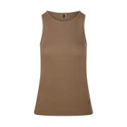 Lichtbruine Amani T-shirt By Herenne Birger , Brown , Dames