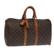 Pre-owned Canvas louis-vuitton-bags Louis Vuitton Vintage , Brown , Da...