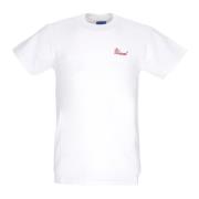 Witte Signature Tee Korte Mouw T-Shirt Usual , White , Heren