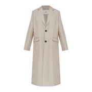 Wollen jas Ami Paris , Beige , Dames