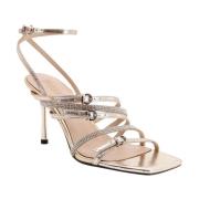 Versierde Sandalen Pinko , Pink , Dames