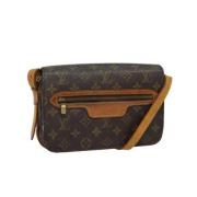 Pre-owned Canvas louis-vuitton-bags Louis Vuitton Vintage , Brown , Da...