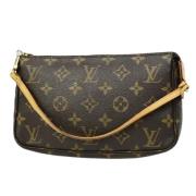 Pre-owned Canvas louis-vuitton-bags Louis Vuitton Vintage , Brown , Da...