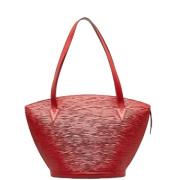 Pre-owned Leather louis-vuitton-bags Louis Vuitton Vintage , Red , Dam...