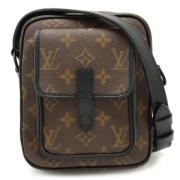 Pre-owned Canvas crossbody-bags Louis Vuitton Vintage , Brown , Heren