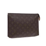 Pre-owned Canvas louis-vuitton-bags Louis Vuitton Vintage , Brown , Da...