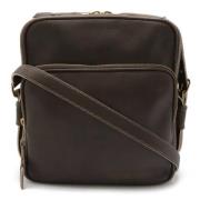 Pre-owned Leather crossbody-bags Louis Vuitton Vintage , Brown , Dames