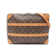 Pre-owned Leather louis-vuitton-bags Louis Vuitton Vintage , Brown , D...