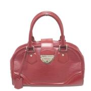 Pre-owned Leather louis-vuitton-bags Louis Vuitton Vintage , Red , Dam...