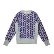 Lichtgrijze Crewneck Sweatshirt voor Mannen Champion , Gray , Heren