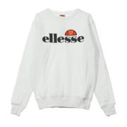 Witte Crewneck Sweatshirt voor Vrouwen Ellesse , White , Dames