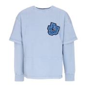 Lichtgewicht Crewneck Sweatshirt Triple J Cyan Mauna Kea , Blue , Here...