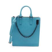 Pre-owned Leather louis-vuitton-bags Louis Vuitton Vintage , Blue , Da...