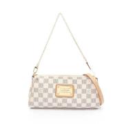 Pre-owned Leather louis-vuitton-bags Louis Vuitton Vintage , White , D...