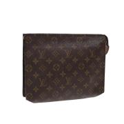 Pre-owned Canvas louis-vuitton-bags Louis Vuitton Vintage , Brown , Da...