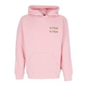 Roze Hoodie met Skull Print Iuter , Pink , Heren