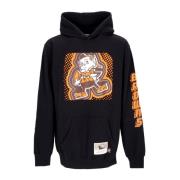 Cleveland Browns NFL Hoodie Zwart Mitchell & Ness , Black , Heren